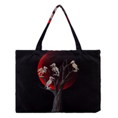 Dead Tree  Medium Tote Bag by Valentinaart