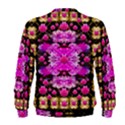 Flowers And Gold In Fauna Decorative Style Men s Sweatshirt View2