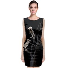 Dead Tree  Classic Sleeveless Midi Dress by Valentinaart