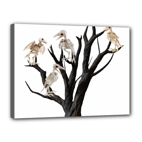 Dead Tree  Canvas 16  X 12  by Valentinaart