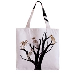 Dead Tree  Zipper Grocery Tote Bag by Valentinaart