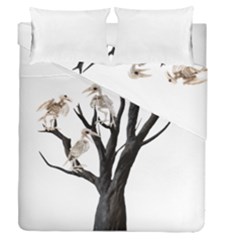 Dead Tree  Duvet Cover Double Side (queen Size) by Valentinaart