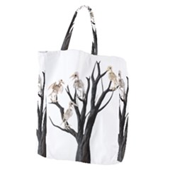 Dead Tree  Giant Grocery Zipper Tote by Valentinaart