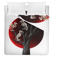 Dead Tree  Duvet Cover Double Side (queen Size) by Valentinaart