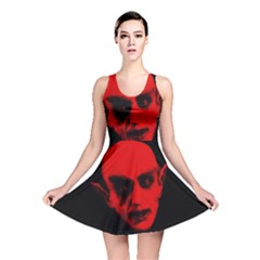 Dracula Reversible Skater Dress by Valentinaart