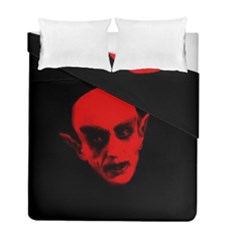 Dracula Duvet Cover Double Side (full/ Double Size) by Valentinaart