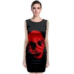 Dracula Sleeveless Velvet Midi Dress