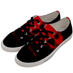 Dracula Men s Low Top Canvas Sneakers by Valentinaart