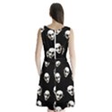 Dracula Sleeveless Waist Tie Chiffon Dress View2