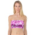 Pink Grunge Love Bandeau Top View1