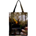 Funny Parrots In A Fantasy World Zipper Classic Tote Bag View1