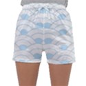 blue,white,shell,pattern Sleepwear Shorts View1