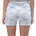 blue,white,shell,pattern Sleepwear Shorts View2