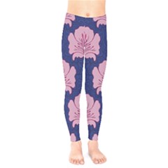 Beautiful Art Nouvea Floral Pattern Kids  Legging by NouveauDesign