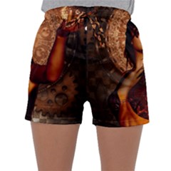 Wonderful Fantasy Women With Mask Sleepwear Shorts by FantasyWorld7