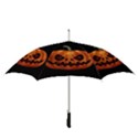 Halloween pumpkin Straight Umbrellas View3