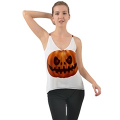 Halloween Pumpkin Cami by Valentinaart