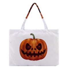 Halloween Pumpkin Medium Tote Bag by Valentinaart