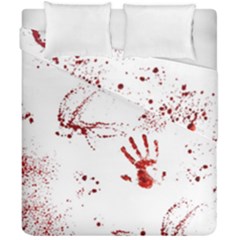 Massacre  Duvet Cover Double Side (california King Size) by Valentinaart