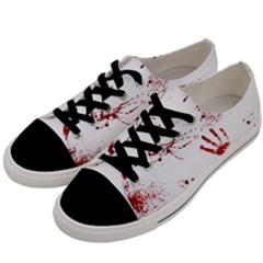 Massacre  Men s Low Top Canvas Sneakers by Valentinaart