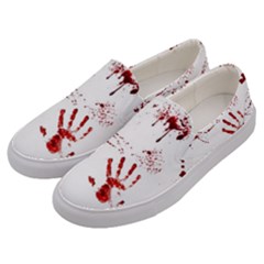 Massacre  Men s Canvas Slip Ons by Valentinaart