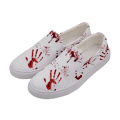 Massacre  Women s Canvas Slip Ons by Valentinaart