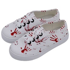 Massacre  Kids  Classic Low Top Sneakers by Valentinaart