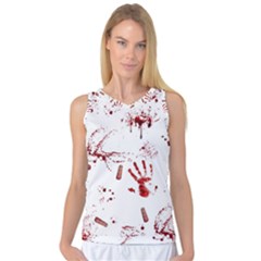 Massacre  Women s Basketball Tank Top by Valentinaart