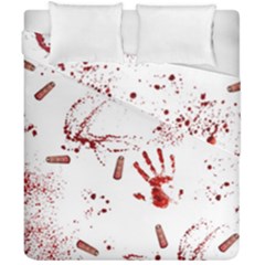 Massacre  Duvet Cover Double Side (california King Size) by Valentinaart