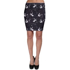 Christmas Pattern Bodycon Skirt by Valentinaart