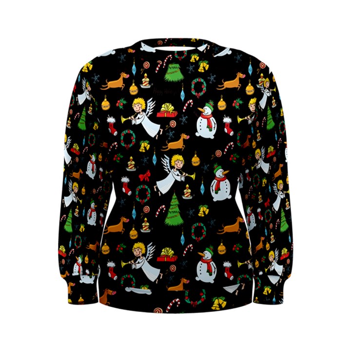 Christmas pattern Women s Sweatshirt