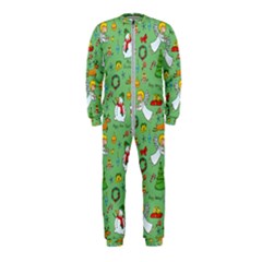 Christmas Pattern Onepiece Jumpsuit (kids) by Valentinaart