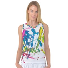 No 128 Women s Basketball Tank Top by AdisaArtDesign