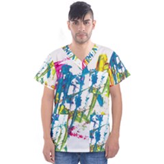 No 128 Men s V-neck Scrub Top