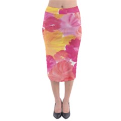 No 136 Midi Pencil Skirt by AdisaArtDesign