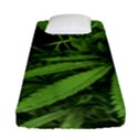 Marijuana Plants Pattern Fitted Sheet (Single Size) View1