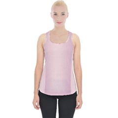 Beautiful,rose Gold,pattern Piece Up Tank Top