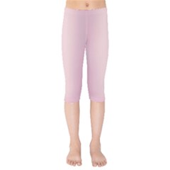 Beautiful,rose Gold,pattern Kids  Capri Leggings 