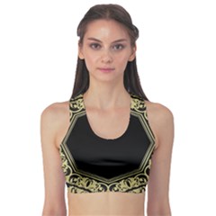 Art Nouvea Antigue Sports Bra by NouveauDesign