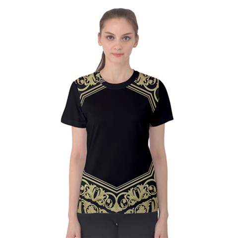 Art Nouvea Antigue Women s Cotton Tee by NouveauDesign