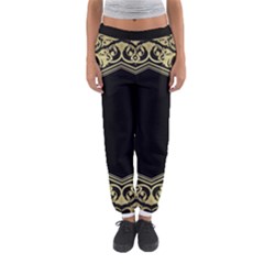 Art Nouvea Antigue Women s Jogger Sweatpants by NouveauDesign