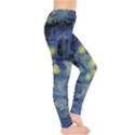 van gogh inspired Leggings  View4