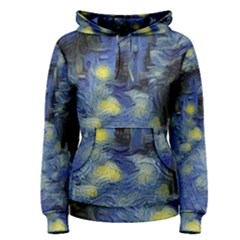 Van Gogh Inspired Women s Pullover Hoodie by NouveauDesign