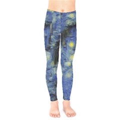 Van Gogh Inspired Kids  Legging by NouveauDesign