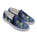 van gogh inspired Women s Canvas Slip Ons View3