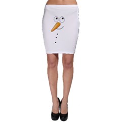 Cute Snowman Bodycon Skirt by Valentinaart