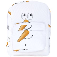 Cute Snowman Full Print Backpack