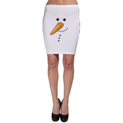 Cute Snowman Bodycon Skirt by Valentinaart