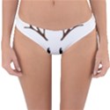 Cute reindeer  Reversible Hipster Bikini Bottoms View3