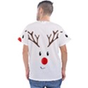 Cute reindeer  Men s V-Neck Scrub Top View2